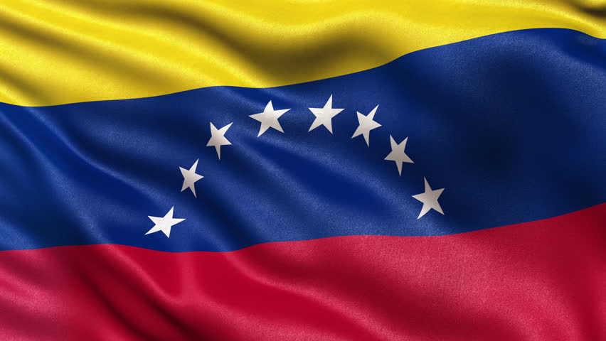 Flag Of Venezuela Beautiful 3d Animation Of Venezuela Flag With Alpha ...